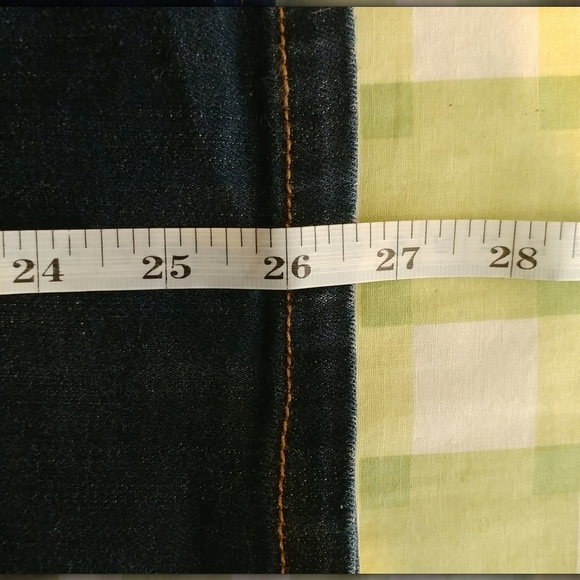 Lane Bryant Women's Blue Bootcut Slim Genius Fit Western Jeans Plus Size 24 P - Picture 4 of 7